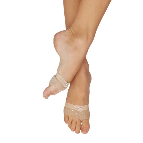 Capezio Rhinestone Footundeez Adult Large