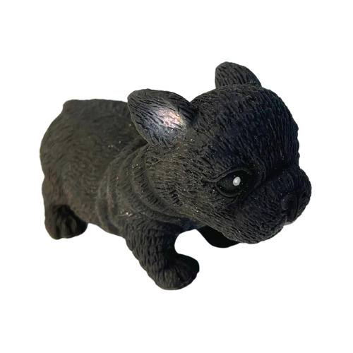 French Bulldog Stretch Toy; Black