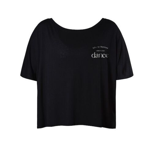 Energetiks Stevie Tee Adult XX- Small; Black