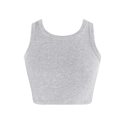 Cat Rib Crop; Adult Large; Grey