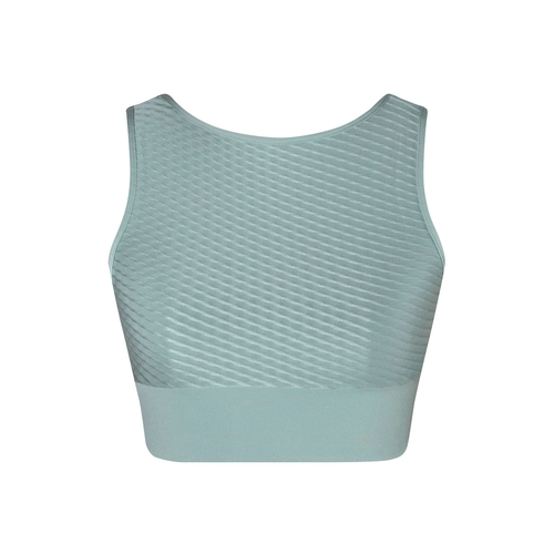 Energetiks Natalie V Back Crop Adult XXX- Small; Sea Mist 