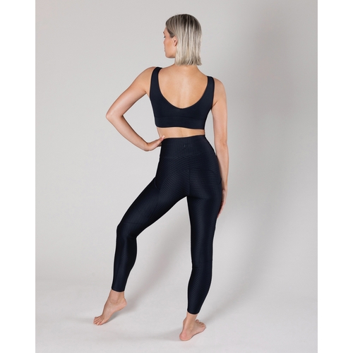 Energetiks Natalie V Back Crop Adult Small; Black