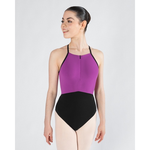 Energetiks Isabelle Zip Camisole; Berry; Adult XX- Small