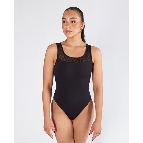 Abby Leotard; Black; Adult XXX-Small