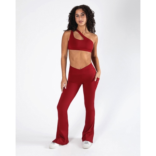 Energetiks Halley Pant; Adult XXX- Small; Crimson Red