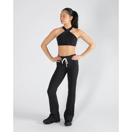 Energetiks Zuri Pant; Black; Child Medium