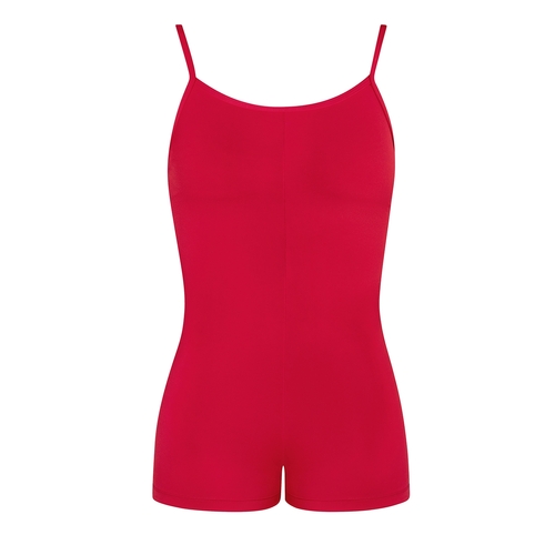 Energetiks Perry Hot Short Unitard Adult X- Small; Red