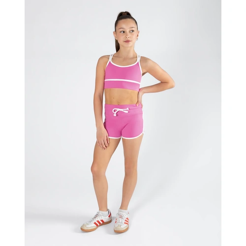Energetiks Zuri Short; Pink Blossom; Child X- Small