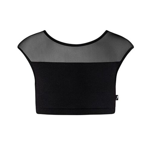 Energetiks Ashley Mesh Crop Child X- Large; Black