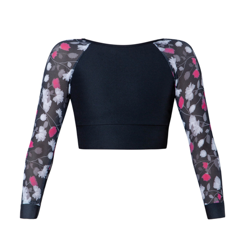 Energetiks Astrid 3/4 Sleeve Crop Child X- Small; Black