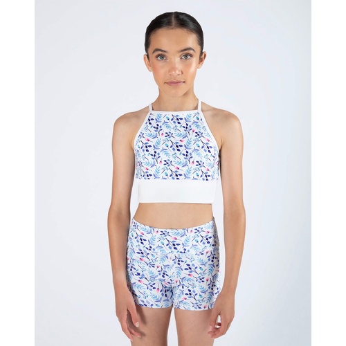 Energetiks Mave Cropped Singlet; Child X- Small; Meadow