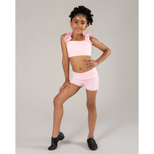 Energetiks Ruby Crop Top Child X- Small; Candy