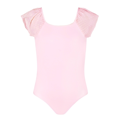 Energetiks Isla Heart Camisole Leotard Child XX- Small; Candy