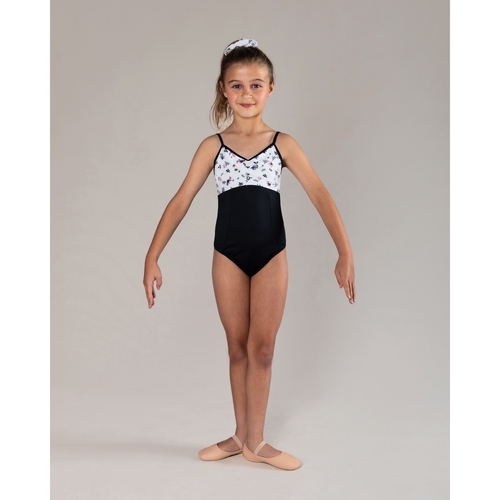 Energetiks Harmony Adjustable Camisole Leotard Child Medium; Black