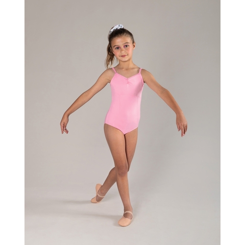 Energetiks Harmony Adjustable Camisole Leotard Child Large; Petal Pink