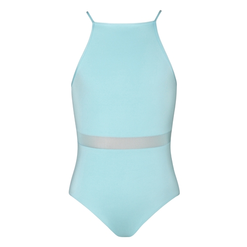 Energetiks Isabelle Camisole Leotard Child Medium; Mystique Mint