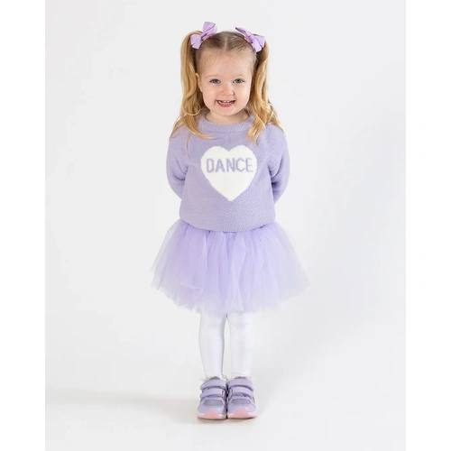 Energetiks Fluffy Dance Jumper; Purple; Child XX- Small