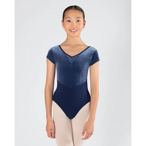 Energetiks Veronica Velvet Camisole; Navy; Child Small