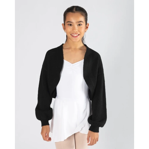Energetiks Knitted Shrug; Black; Child