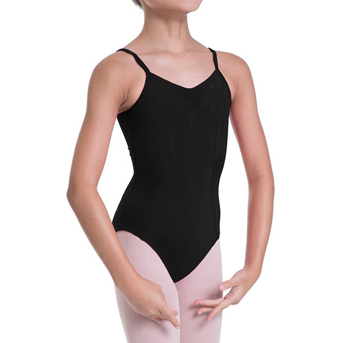 Bloch Overture Oriana Princess Seam Leotard Child Petite; Black