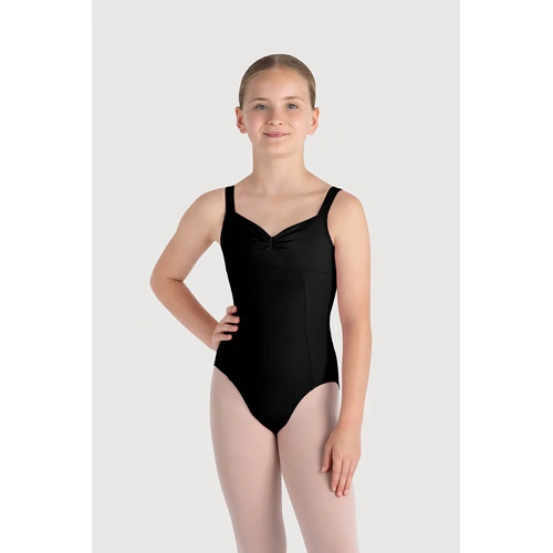 Bloch Overture Ondina Princess Seam Girls Leotard; Black; Child Small