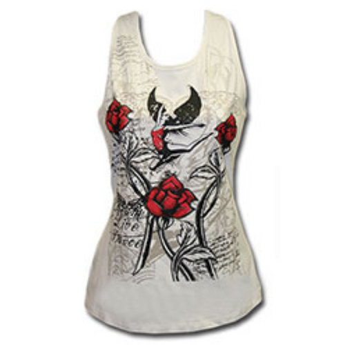Mad Ally Roses Singlet Child 12