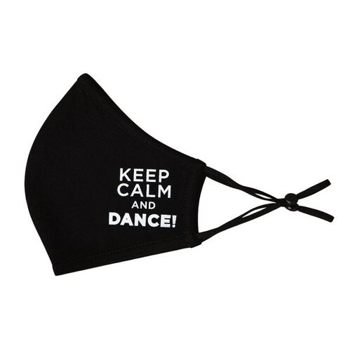 Energetiks Adjustable Face Mask - Keep Calm and Dance! Child 4-8 Years