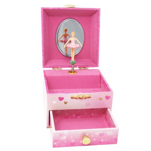 Pink Poppy Pirouette Princess Small Music Box