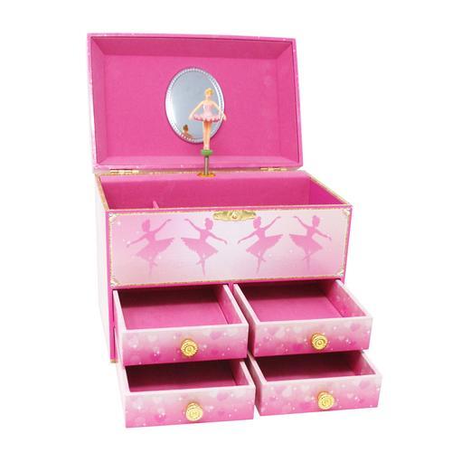 Pink Poppy Pirouette Princess Medium Music Box