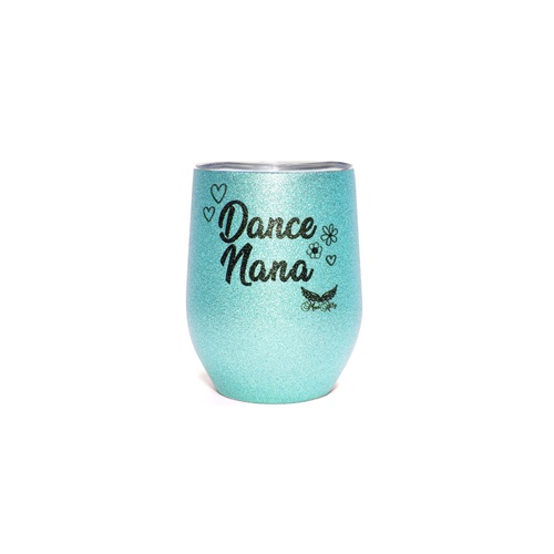 Mad Ally Glitter Mug - Dance Nana Blue