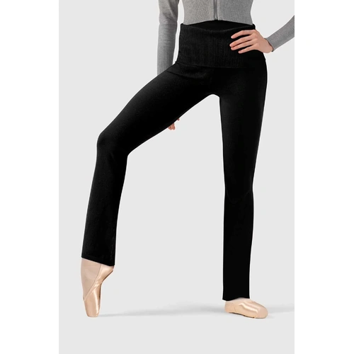 Bloch Solstice Knit Womens Pant; Black; Adult Petite