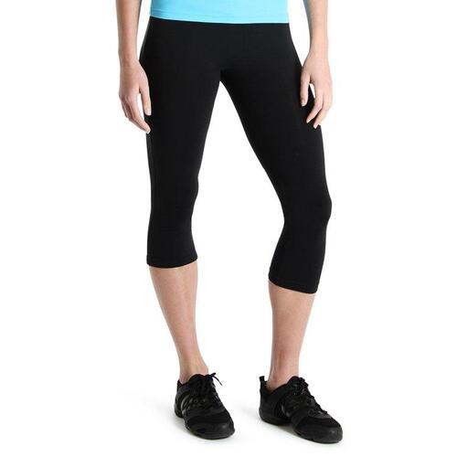 BLOCH V Front 3/4 Tights Adult X- Small; Black