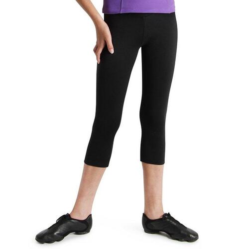 BLOCH V Front 3/4 Tights Child X- Small; Black
