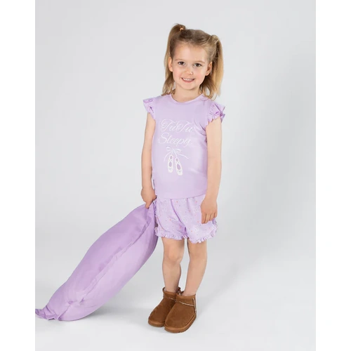 Energetiks Tutu Sleepy Pyjama Set; Purple; Child X- Small