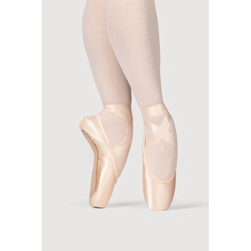 Bloch Sonata Strong Pointe Shoe; Width B; Ladies 2; Pink