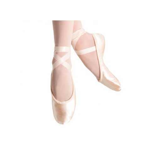 Bloch Prolite Satin Womens Ballet Flat Adult 6; Width C