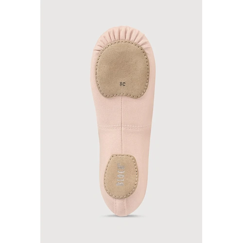 Bloch Performa Stretch Canvas Ballet Flat Child 9; Width B; Theatrical Pink