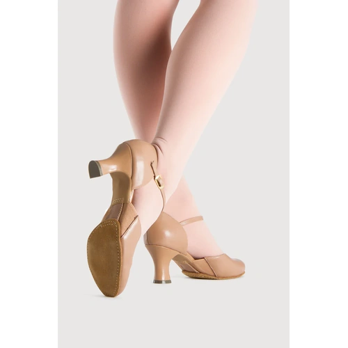 Bloch Splitflex Womens 64mm 2.5" Heel Adult 6; Tan