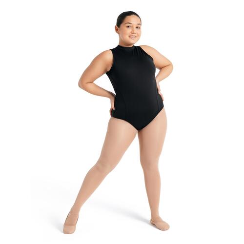 Capezio Studio Collection High Neck Leotard Adult Large; Black