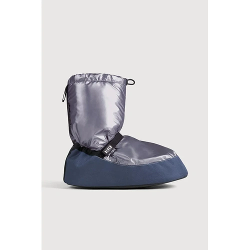 Bloch Adult Metallic Warm up Booties X- Small; Grey 