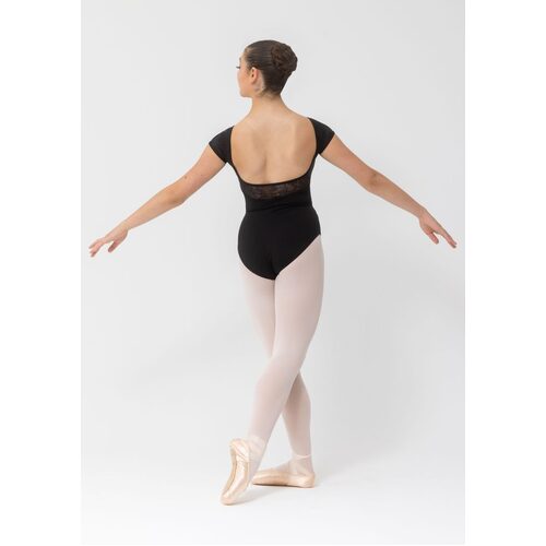 Studio 7 Valentine Leotard Adult Small; Black