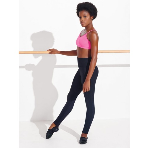 Capezio Active High Waisted Leggings Adult X- Large; Black