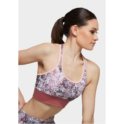 Uactiv Erika Top Child 8; Pink Wild Lace