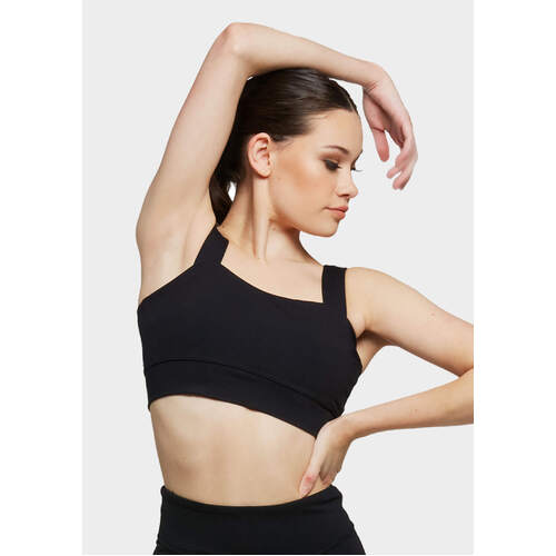 Uactiv Tina Top Adult 8; Black