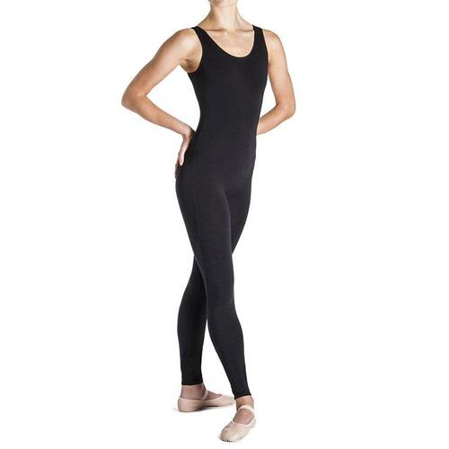 Bloch Utano Neck Scoop Unitard Small; Black