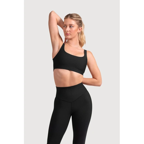 Bloch BLOCHrib Square Neck Bra; Black; Adult XX- Small