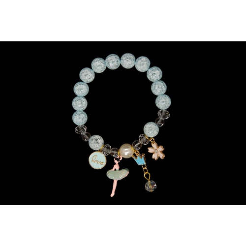 Ballet Bracelet Colour; Blue
