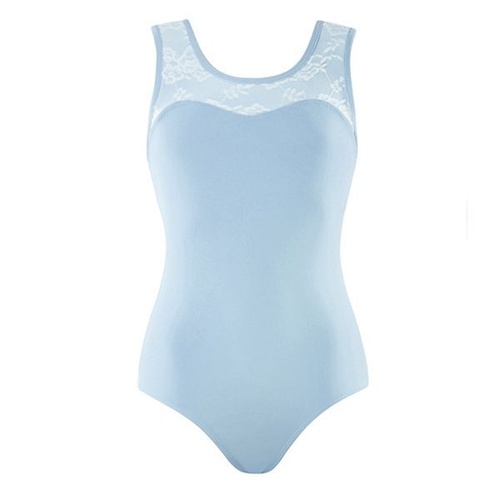 Energetiks Hannah Lace Leotard Child Small; Baby Blue