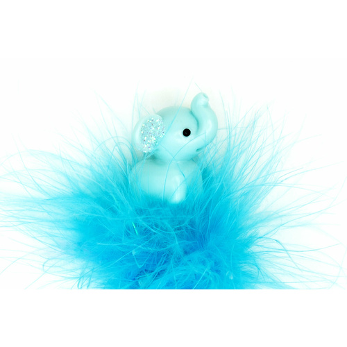 Mad Ally Elephant Fluffy Pen; Blue