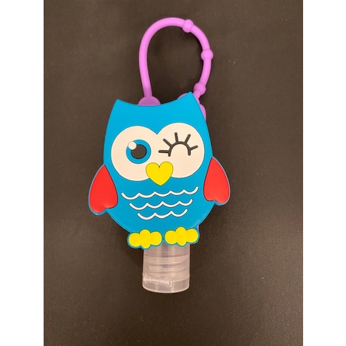 Hand Sanitiser Owl; Purple